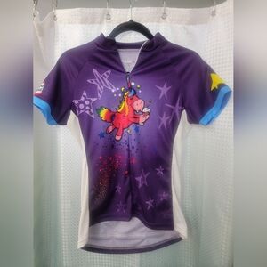 Purple Unicorn Cycling Jersey